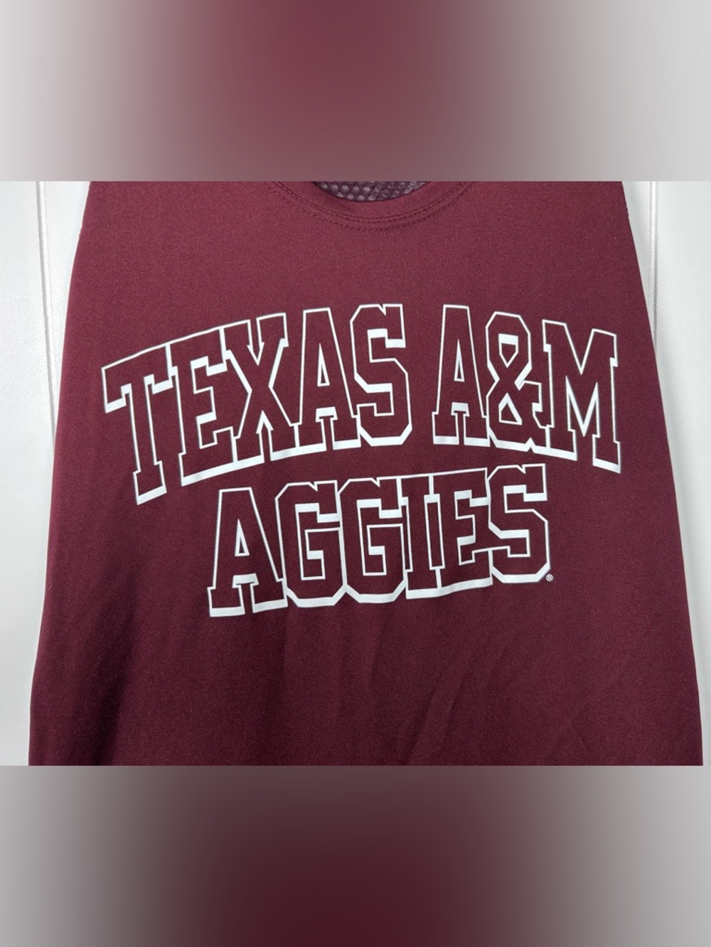 Texas A&M Aggies Tank Top Size Medium - Picture 3 of 7